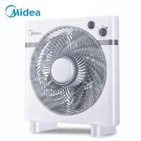 美的臺式轉頁扇電風扇鴻運扇臺式學生宿舍家用轉頁扇落地扇 KYT30-15AW